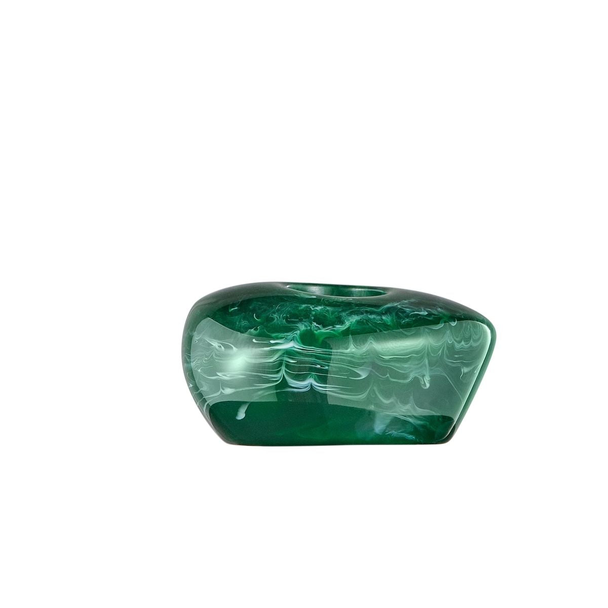Embelezador de resina verde