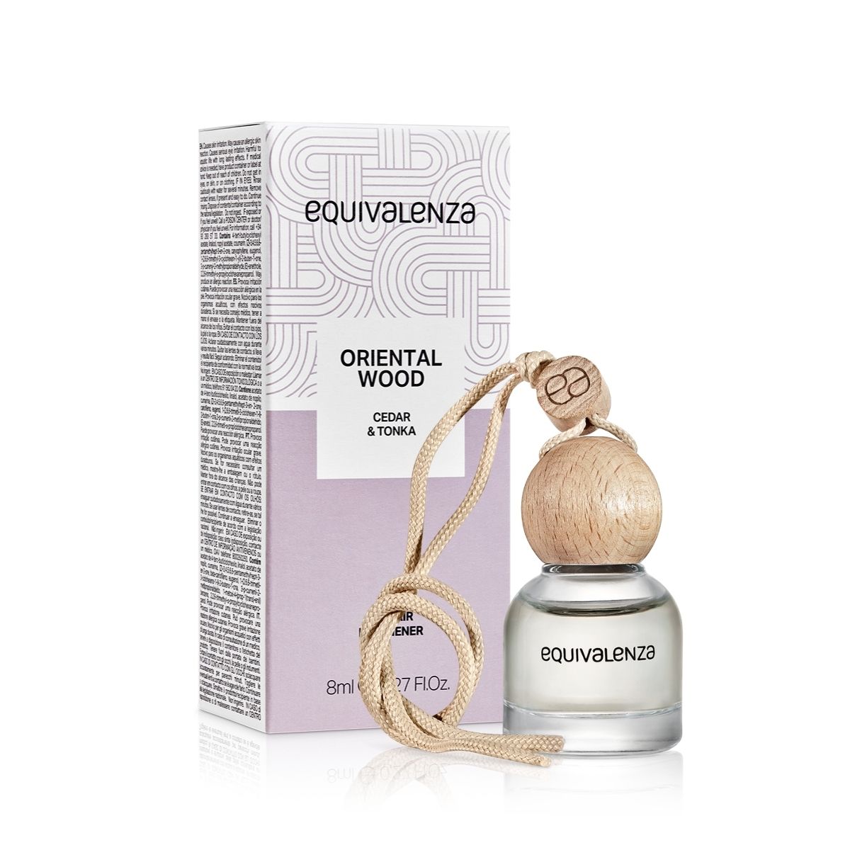 Ambientador de carro Oriental Wood (cedro e tonka)